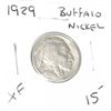 Image 1 : 1929 BUFFALO NICKEL RED BOOK VALUE $15.00+ *RARE EARLY EXTRA FINE GRADE*!! BUFFALO NICKEL CAME OUT O