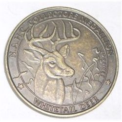 NORTH AMERICAN HUNTING CLUB COIN *BIG GAME COLLECTORS SERIES-WHITETAIL DEER*!! COIN CAME OUT OF SAFE