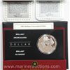 Image 2 : Lot of 3 Canadian Silver dollars. 1993-1995 Proof and 2005 Uncirculated with Case