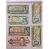 Image 2 : Lot 4 Cased Silver Dollars 1975-1978 with Estate Bank Notes