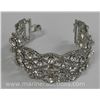 Image 2 : Multi Solitaire Bracelet Hand Set With Swarovski Elements