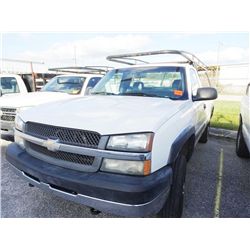 2004 Chevy Silverado 2500 HD 4x4 Std. Cab Longbed P/U