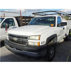 2006 Chevy 2500 HD Std. Cab/Reading UT Truck