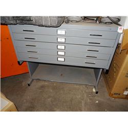 Safco 5 Drawer Plan Cabinet