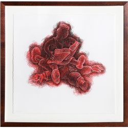 Tom Otterness, Educating the Rich (Reading Red), Etching