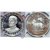 Image 1 : Malta. Order of St. John. Commemorative Scudo 1965. NGC PF67 Cameo.