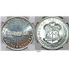 Image 1 : South Africa as Part of British Commomwealth. AR 5 Shillings 1960. NGC PF67, frosty white.
