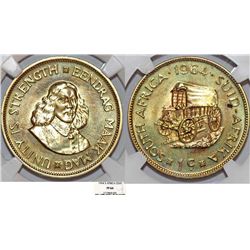 South Africa. Republic. 1 Cents 1964. NGC PF64
