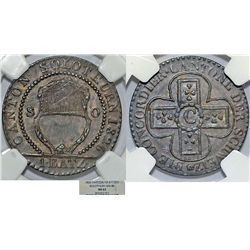 Switzerland. Solothurn. AR Batzen 1826. NGC MS63, toned