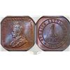 Image 1 : Straits Settlements. George V (1910-1936). AE 1 Cent 1920. NGC MS66 RB