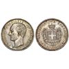 Image 1 : GREECE. GEORGE I (1863-1913). AR 1 DRACHMAI 1873-A. AXF