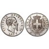 Image 1 : KINGDOM OF ITALY. AR 5 LIRE 1877 R. AXF