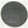 Image 1 : 1867 GREAT BRITAIN *EXTREMELY RARE KEY DATE* ONE PENNY COIN!! COIN CAME OUT OF SAFE!!