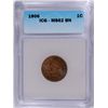 Image 1 : 1906 INDIAN CENT ICG MS-62 BN