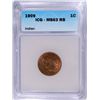 Image 1 : 1909 INDIAN CENT ICG MS-63 RB
