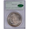 Image 1 : 1883-O MORGAN SILVER DOLLAR, PCGS MS-63 PL  CAC,  OLD RATTLER HOLDER