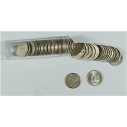 ROLL OF SILVER ROOSEVELT DIMES