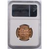 Image 4 : 1914 CANADIAN $10 GOLD NGC MS-64!!! SO RARE IT'S UNPRICED IN CATALOG, RARE!!