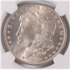 Image 2 : 1896 MORGAN SILVER DOLLAR, NGC MS-66  BLAST WHITE!!