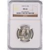 Image 1 : 1939-D WASHINGTON QUARTER, NGC  MS-66 BLAST WHITE!!