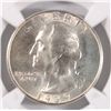 Image 2 : 1939-D WASHINGTON QUARTER, NGC  MS-66 BLAST WHITE!!