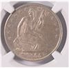 Image 2 : 1855-O SEATED HALF DOLLAR, NGC AU-50