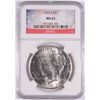Image 1 : 1923-S PEACE DOLLAR NGC MS-63