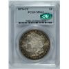 Image 1 : 1878-CC MORGAN DOLLAR PCGS MS-63 (CAC)