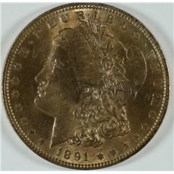 1891 MORGAN DOLLAR CH BU