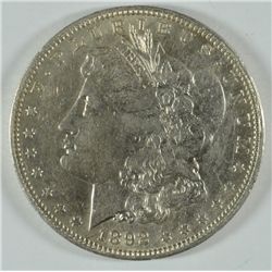 1892-O MORGAN DOLLAR AU