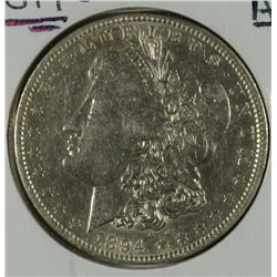 1894-O MORGAN DOLLAR AU