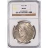 Image 1 : 1922 PEACE DOLLAR NGC MS-63