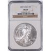 Image 1 : 2009 SILVER AMERICAN EAGLE NGC MS-69