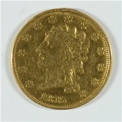 1835 $2.5 CLASSIC HEAD GOLD