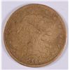 Image 1 : 1835 $5 CLASSIC HEAD GOLD