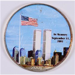 2001 SILVER AMERICAN EAGLE (WORLD TRADE CENTER)