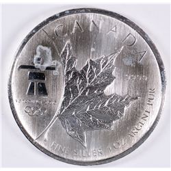 2008 1 OZT .9999 FS CANADA MAPLE LEAF (OLYMPIC)