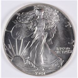 1987 SILVER AMERICAN EAGLE