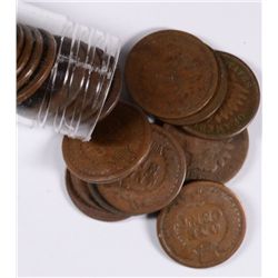 ROLL OF 1879 INDIAN HEAD CENTS AG