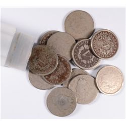 ROLL OF 1891 V-NICKELS FAIR