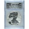 Image 4 : 2006 20th ANNIVERSARY SILVER EAGLE SET, ICG FIRST DAY OF  ISSUE ALL 70 GRADES!!