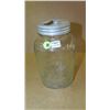 Image 1 : 43) Primitive coffee jar with lid, COND VG