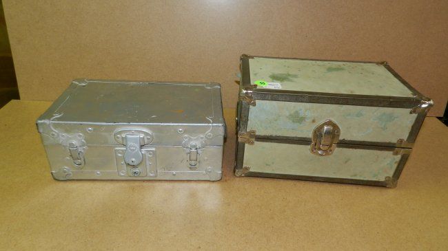 vintage doll trunk