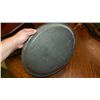 Image 2 : 112) antique tin litho beer? oval serving tray, with