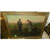 Image 1 : vintage framed litho the Gleaners