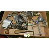 Image 2 : box of Primitive kitchen tools