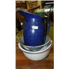 Image 1 : stack of granite ware items