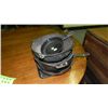 Image 1 : 241) Stack of cast iron fry pans