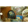 Image 2 : 246) Box of vintage framed prints with windmill and
