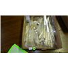 Image 1 : 264) Box of gold plated flatware, unused